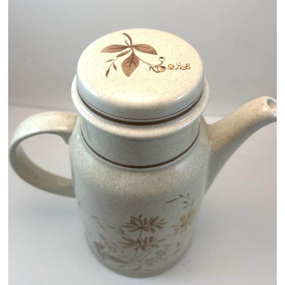 Royal Doulton Lambethware Sandsprite Coffee Pot & Lid LS 1013 Tea England MINT - Picture 5 of 8